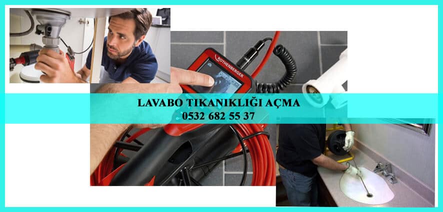 Kırmadan Lavabo Tıkanıklığı Açma Servisi Mersin