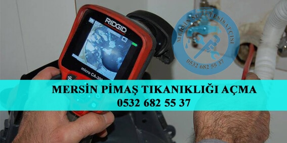 Mersin Pimaş Açma (Kameralı Robotla Pimaş Açma)